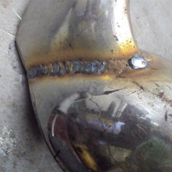 bullet welded to crossguard
