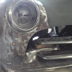 frenching headlight with stock rings