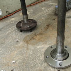 custom drilled axles for Buick wheel bolts